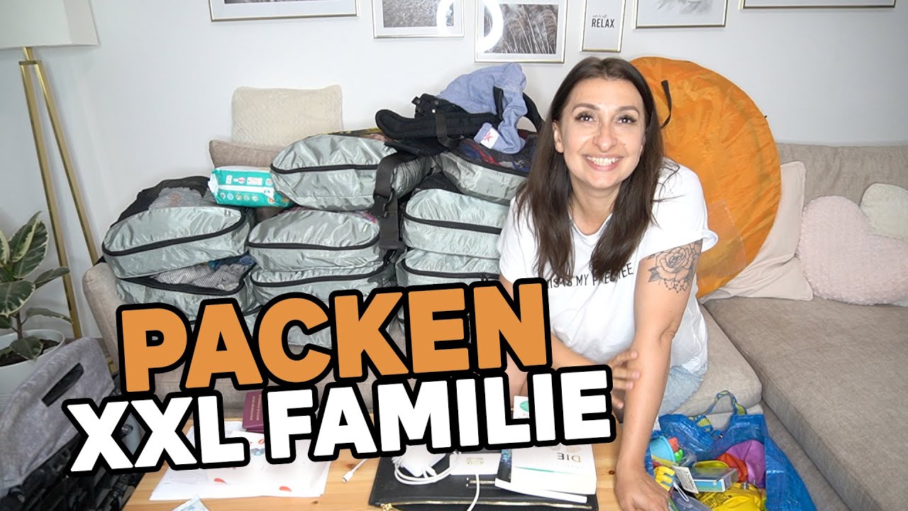 Koffer packen für unsere XXL Familie | Organizer für die Dachbox | Familie Diamanta 💎