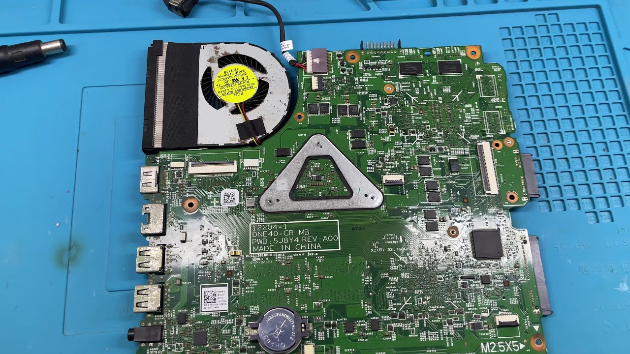 Notebook Dell 3421 Curto na USB Não liga, aliás Não LIGAVA #dellinspiron #delllatitude #repair