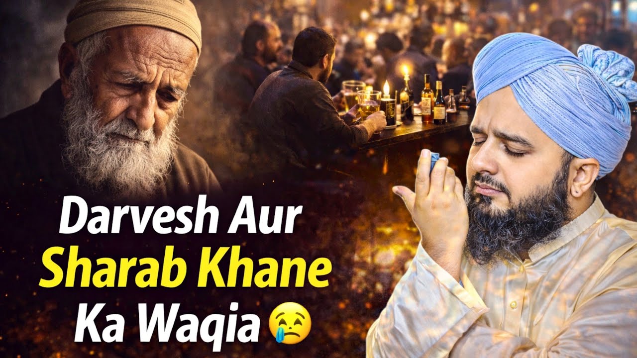 When a Darvesh Entered a Bar 😢 | A Heart-Touching and Life-Changing Story” By AJMAL RAZA RAZA 