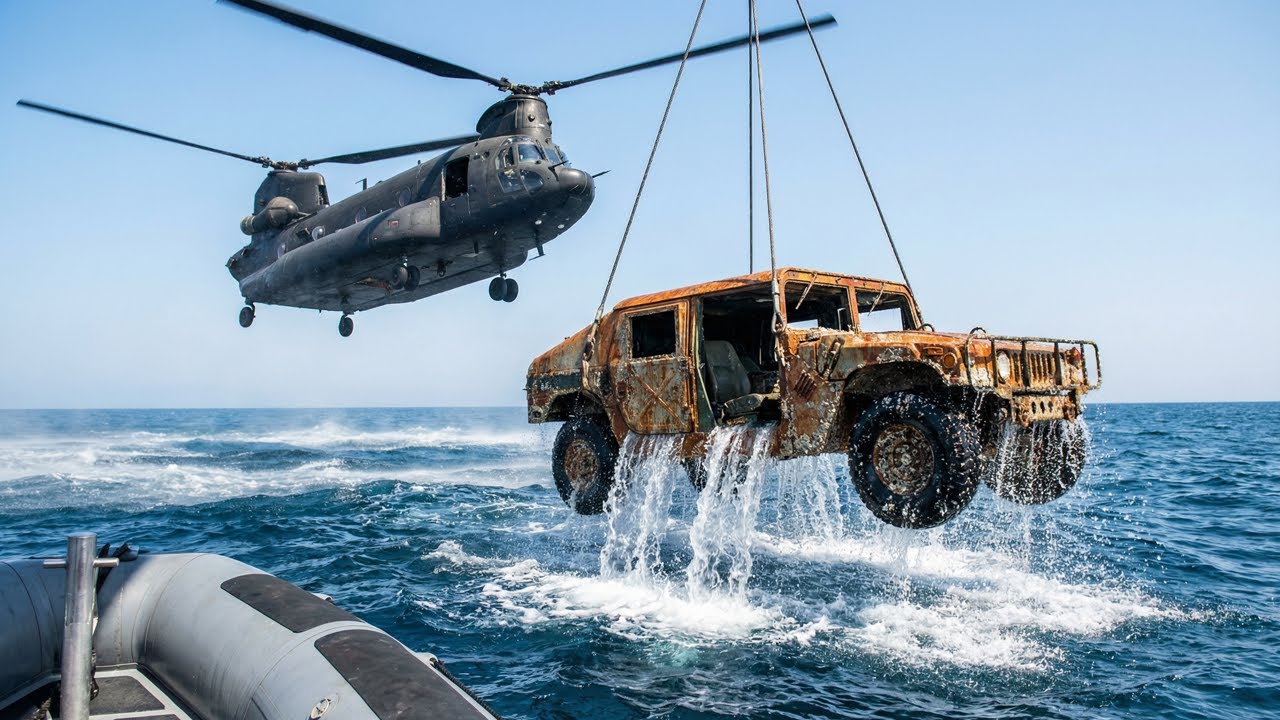 Inside the Mystery: Finding a Lost Humvee at the Bottom of the Sea Humvee Restoration Humvee Build