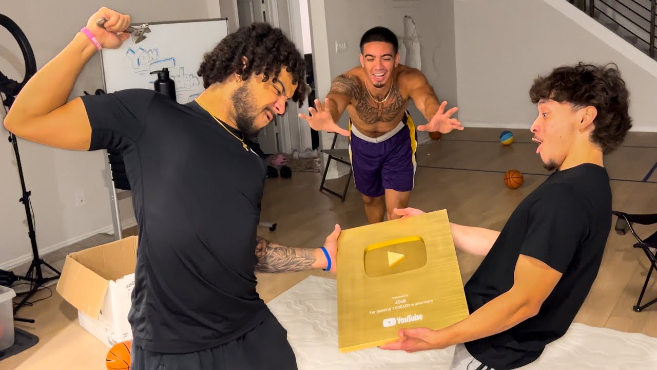 My Best Friends Stole My 1 Million Subscriber Play Button Prank...