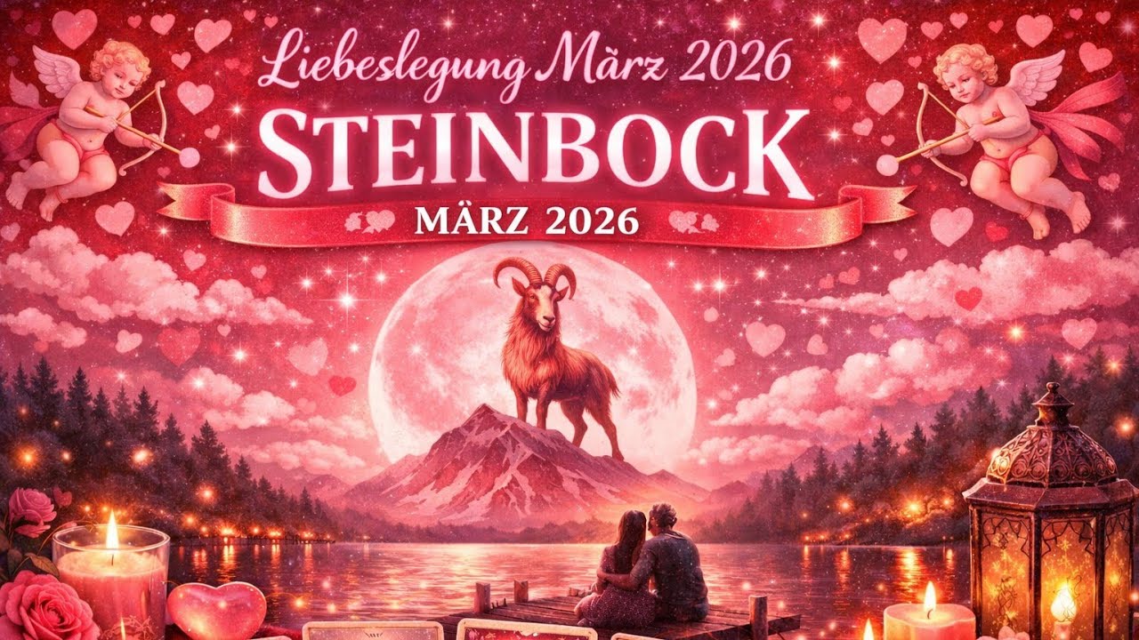 STEINBOCK ♑ MÄRZ 2026 ❤️ HIER MUSS KLAR SCHIFF GEMACHT WERDEN ✨⛵⛵⛵⛵✨#steinbock #tarot #kartenlegen ✨