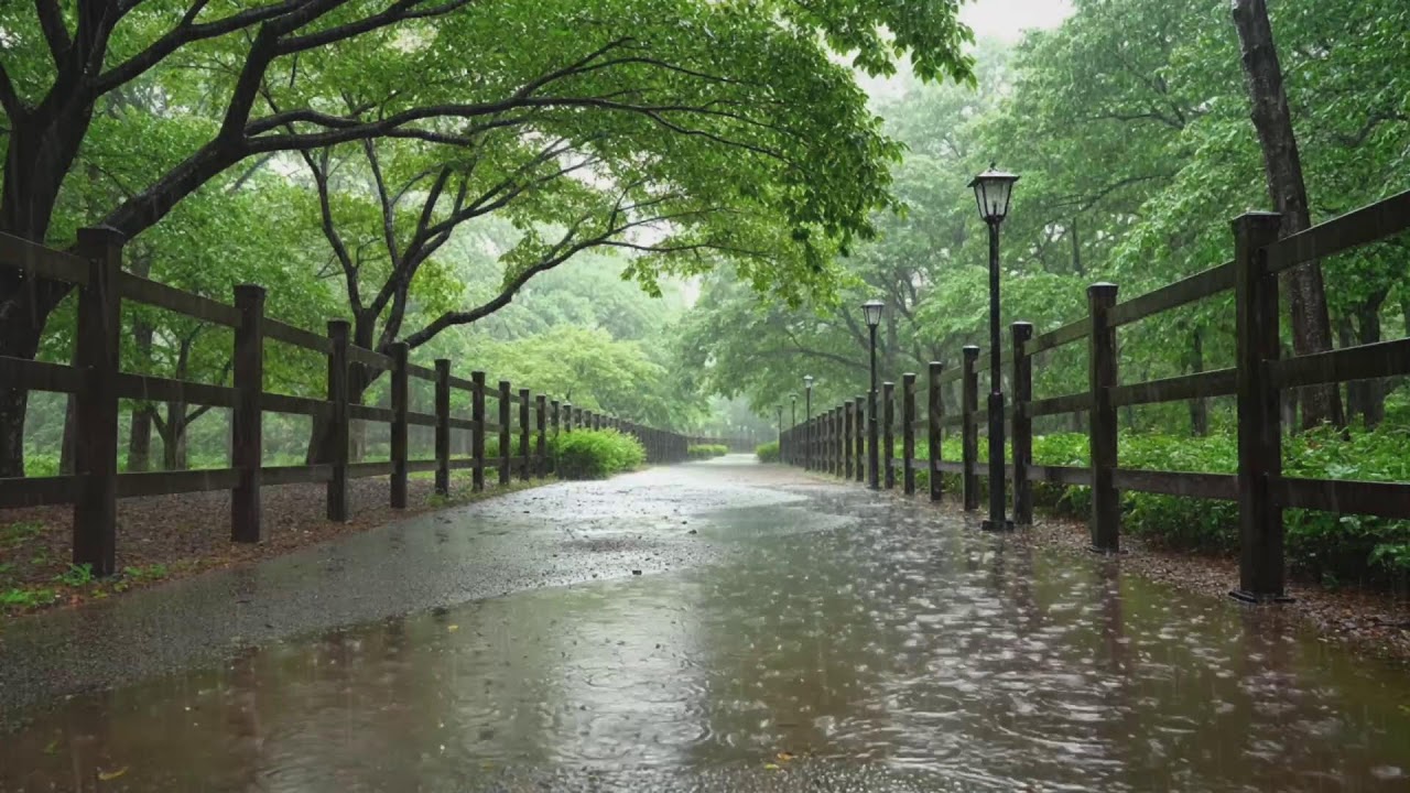 Gentle Woodland Rain Sounds | Relaxing Nature Ambience for Better Rest