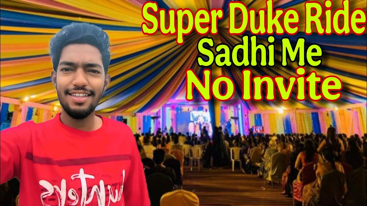 Super Duke Night Ride Sadhi Me No Invite Me/Funny Vlogs/CRAZYSOON 