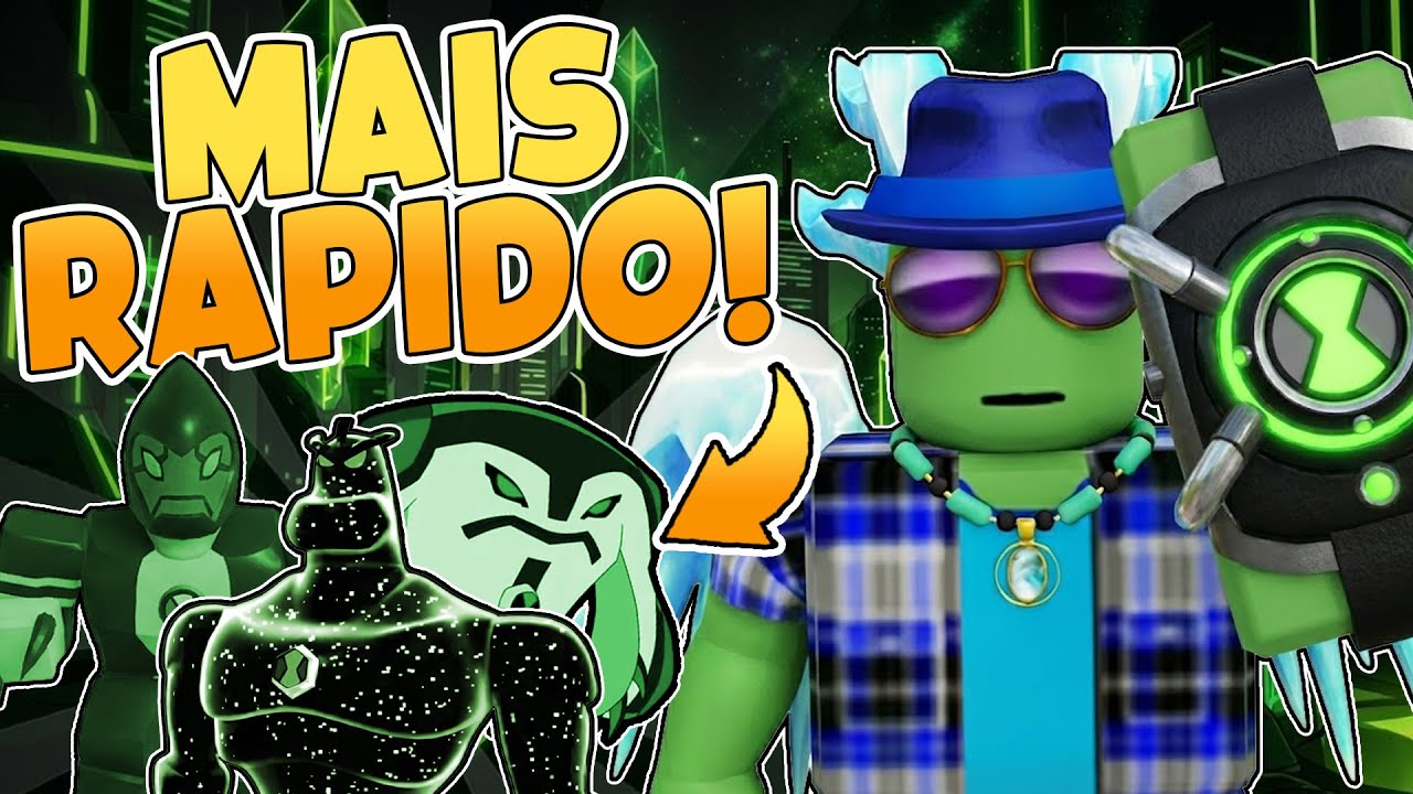 QUAL o ALIEN do BEN 10 é MAIS RAPIDO no OMINI-X DEFINITVE!!!