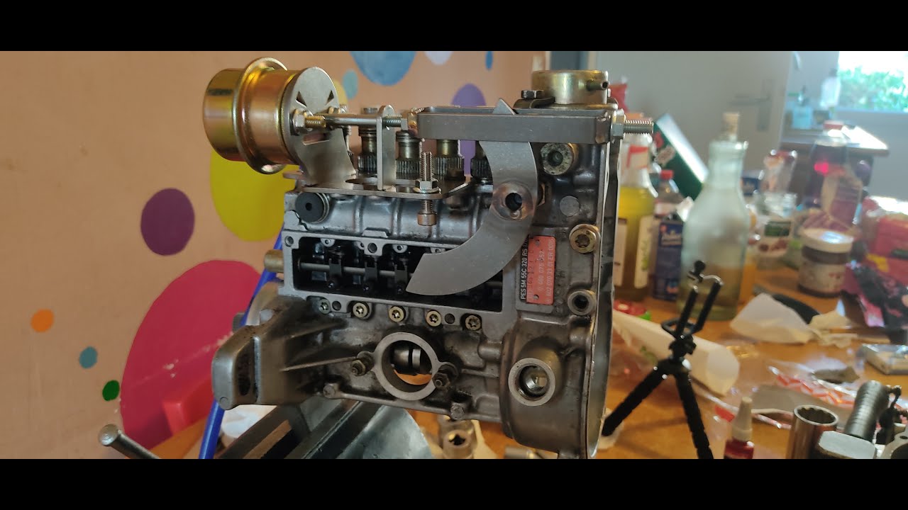 mecanical pump om605  in 14 min + first start