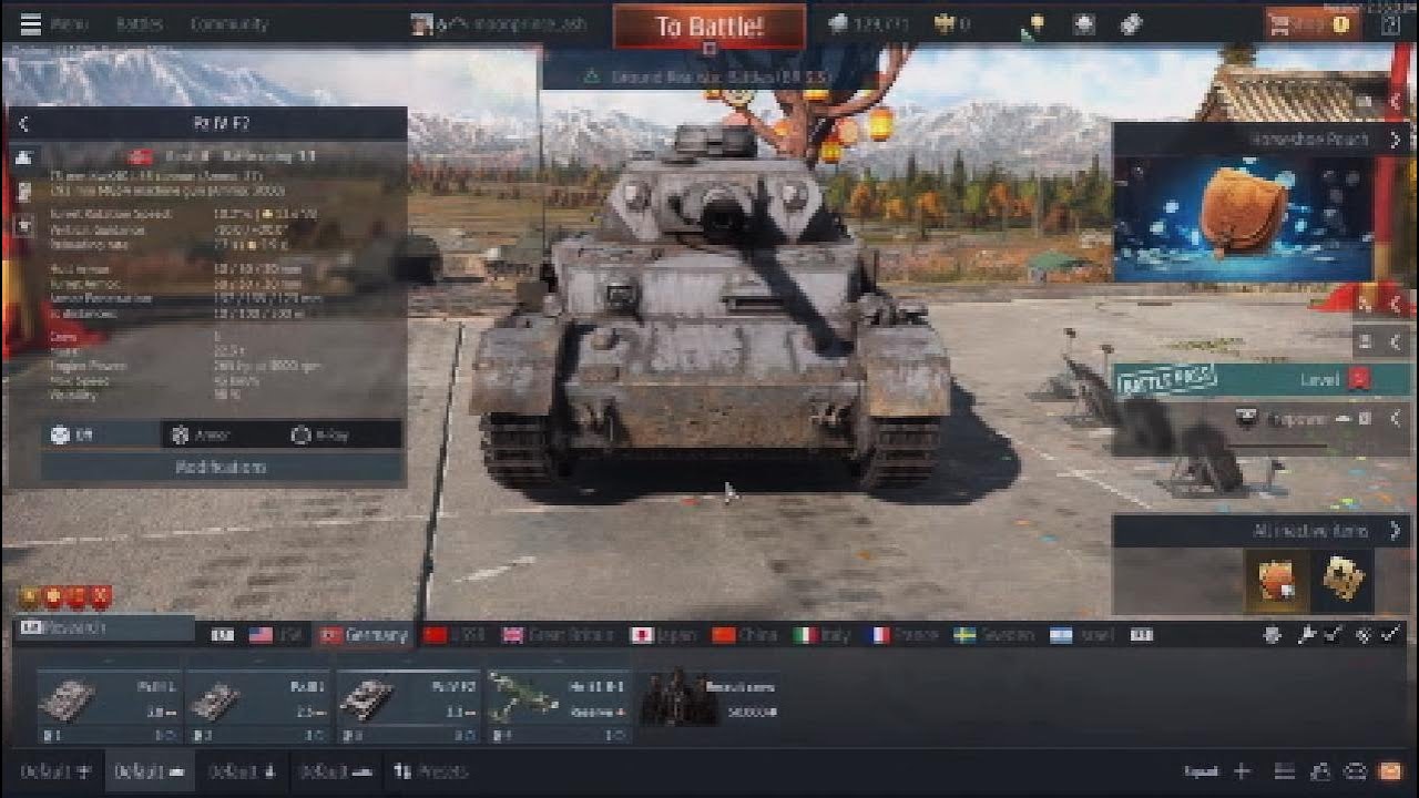 Try to get the Tiger tank pt.1