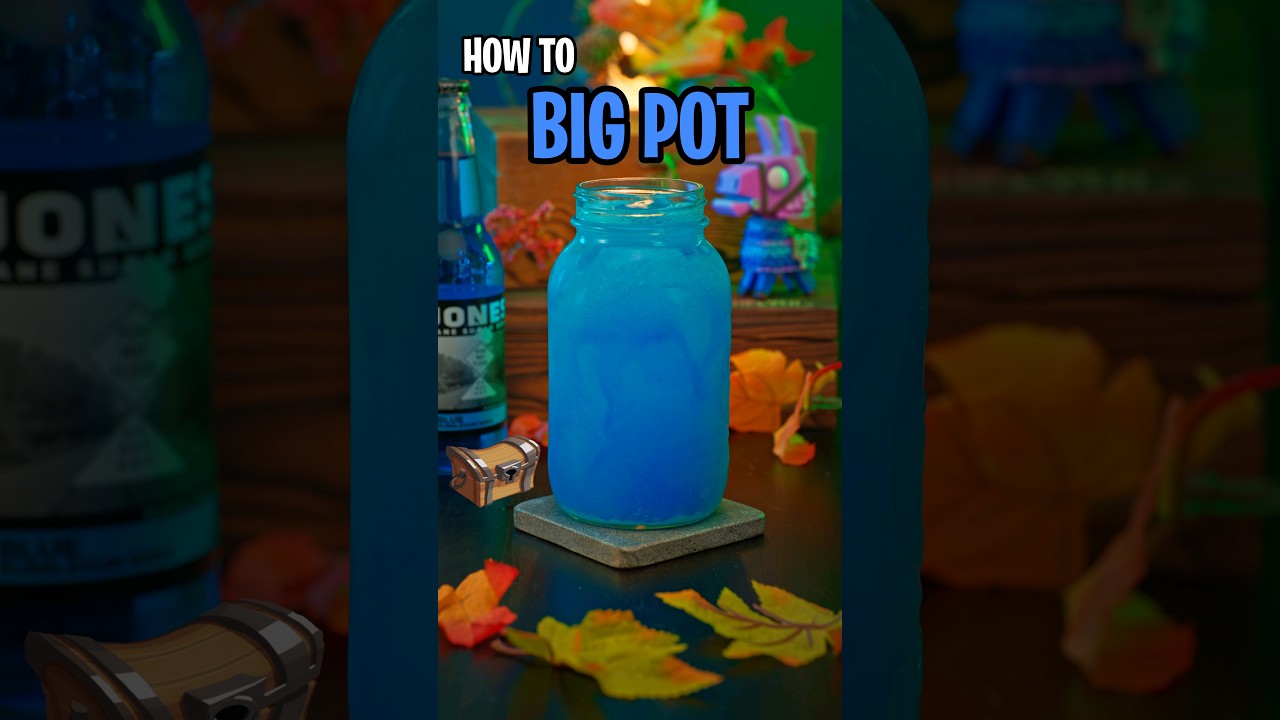 How To Make The Big Pot (Cocktail Inspired by Fortnite) 