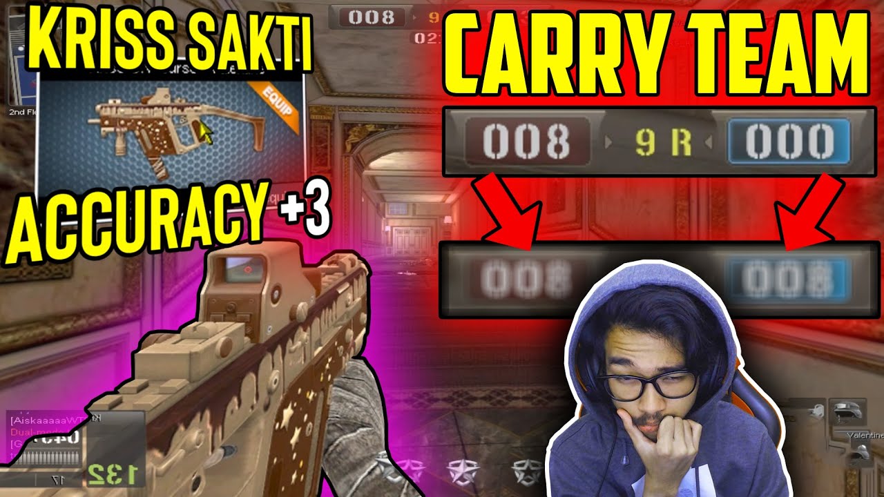 PAKE SKIN KRISS YG OVER POWER? DARI TERTINGGAL 8-0 LANGSUNG COMEBACK!! Point Blank Zepetto Indonesia