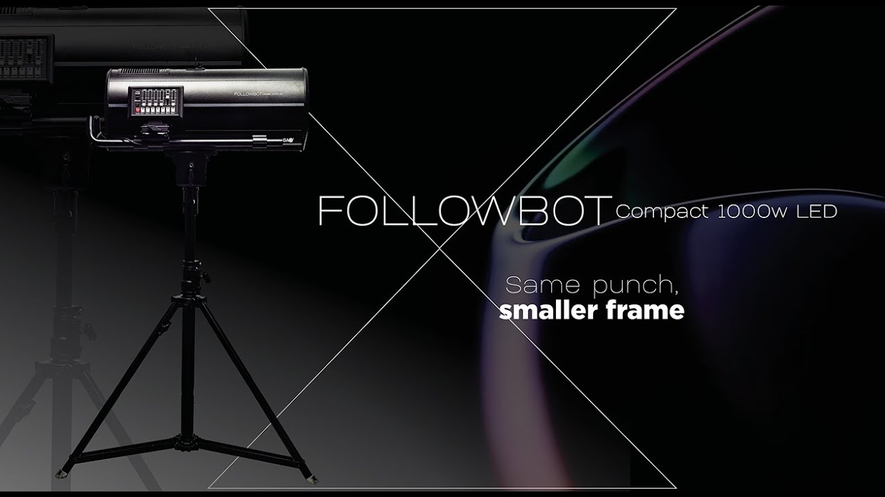 Followbot Compact 1000W LED