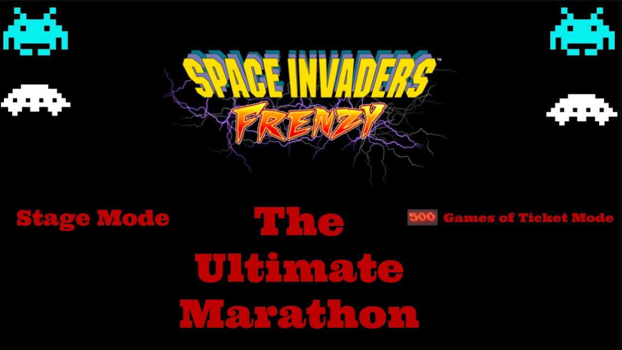 18 hours of Space Invaders Frenzy!