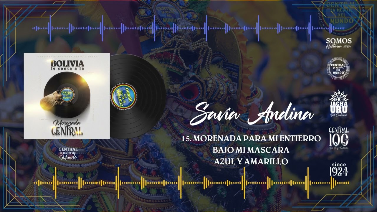 MORENADA PARA MI ENTIERRO - BAJO MI MÁSCARA - AZUL Y AMARILLO | SAVIA ANDINA
