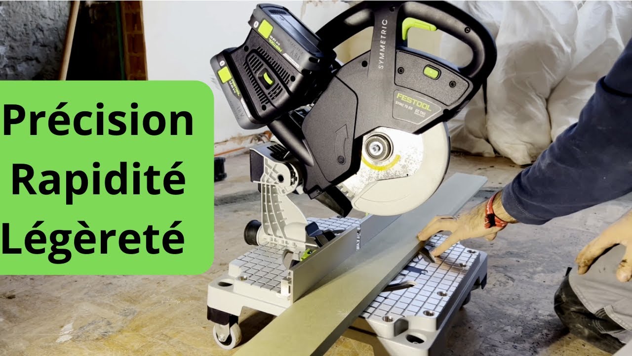 ✅ FESTOOL SYMMETRIC - Pas POLYVALENTE mais extrêmement PRECISE !!!