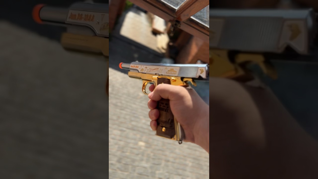 Airsoft 1911 D-Day G&G ASMR #airsoft #pistola