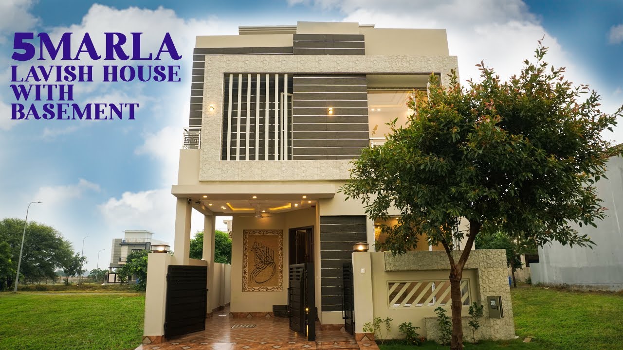 Luxury 5 Marla House With Basement In DHA 9 Town Lahore | 0321-6444337 | Al-Auf Investments