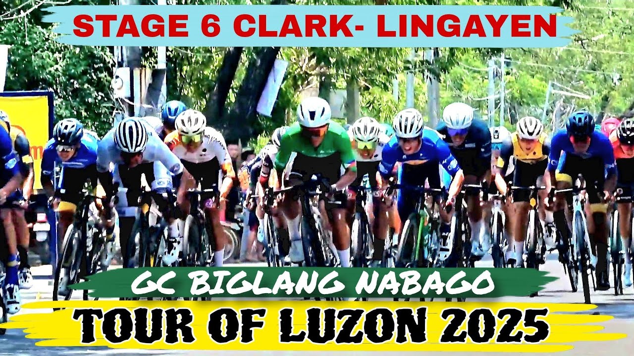 TOUR OF LUZON 2025 STAGE 6, .MERVIN CORPUZ UMANGAT NA!!!GRABE ANG KARAMBOLA SA GC