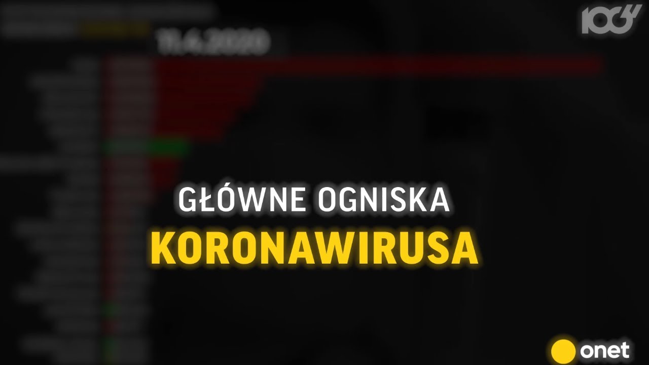 Koronawirus. Jakie są jego gł&oacute;wne ogniska? | Onet 100