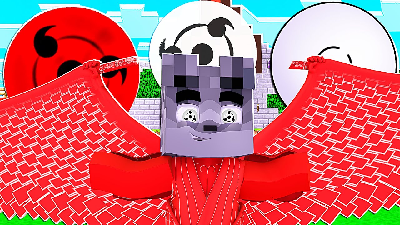 Minecraft PE : Naruto Storm 4.0 - BYAKUSHARINGAN! A NOVA FUSÃO DO SHARINGAN E BYAKUGAN! Ep. 2