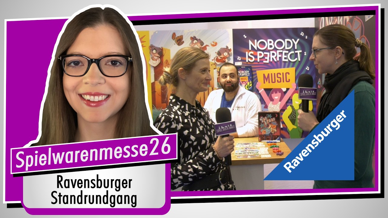 Neuheiten – RAVENSBURGER – Spielwarenmesse 2026 in Nürnberg (Spiel doch mal!) Standrundgang