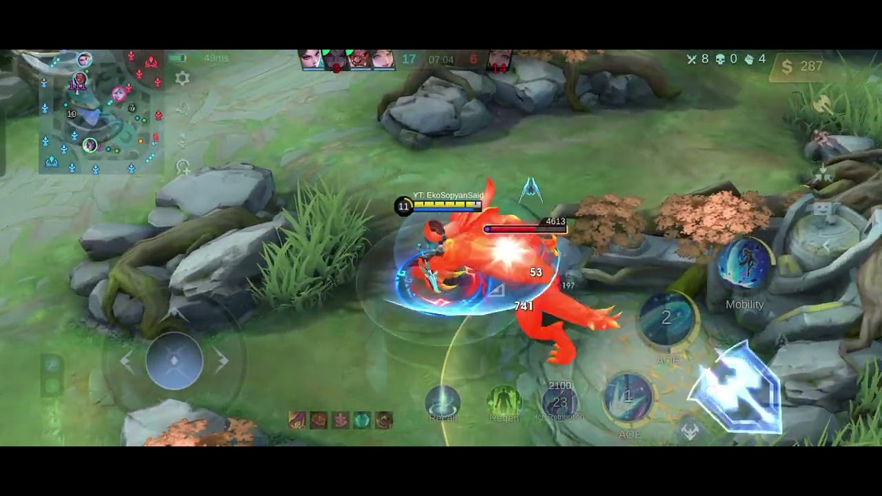 Alpha Jungler Game Play Mobile Legends Bang Bang