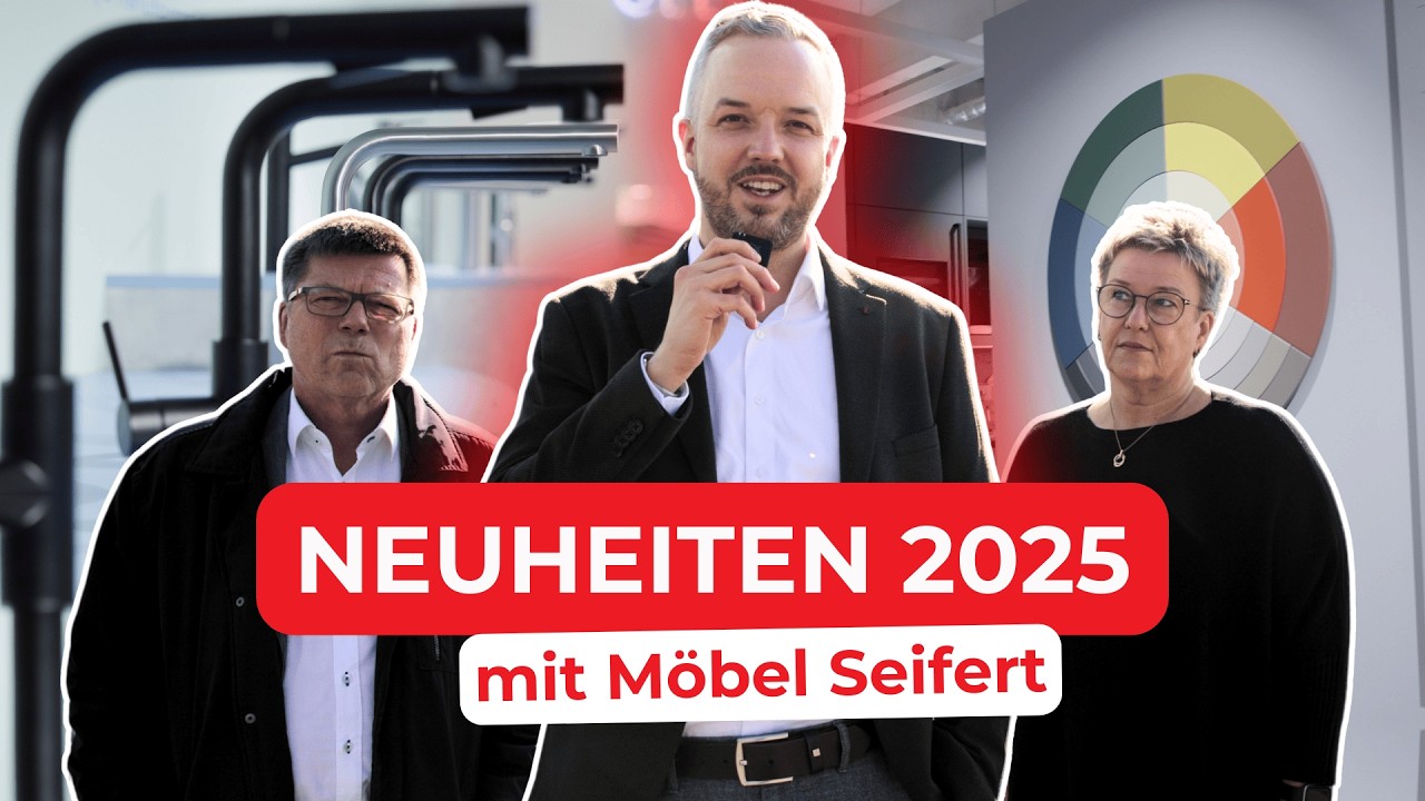 Die Küchen-NEUHEITEN 2025! Matte Kochfelder, Smart Backöfen & mehr | KKT Alliance | Möbel Seifert