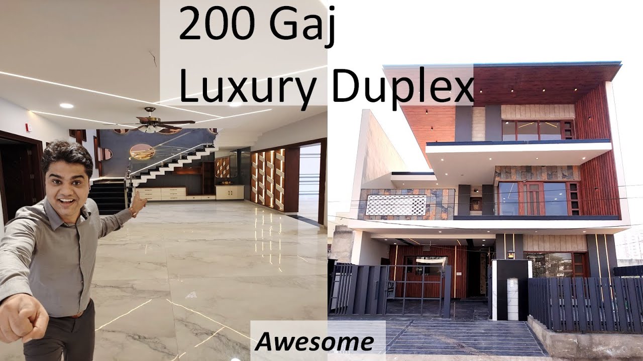 200 Yard House Elevation Design | 8 Marla House Design in India | Modern Smart House Design in India