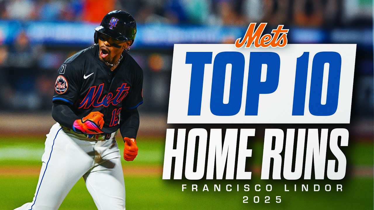 Top 10 | Francisco Lindor Longest Home Runs of 2025