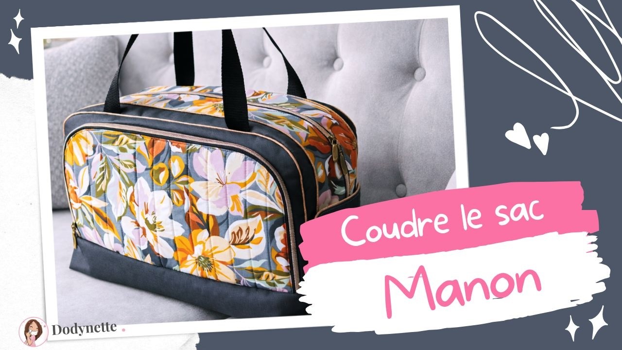 Coudre le sac Manon - patron de base