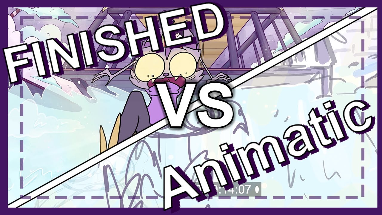 Animatic vs Final Animation [The Impossible Thing: 