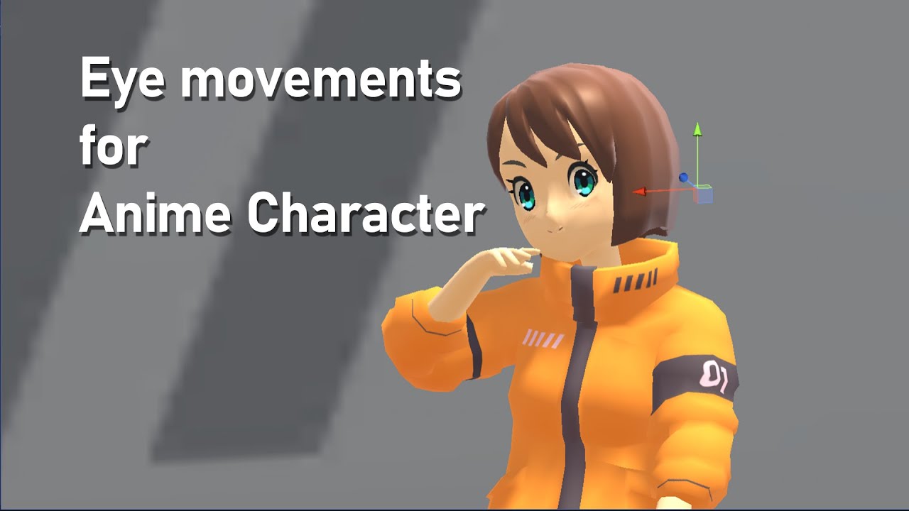 Unity C# : Eye movements for Anime Character
