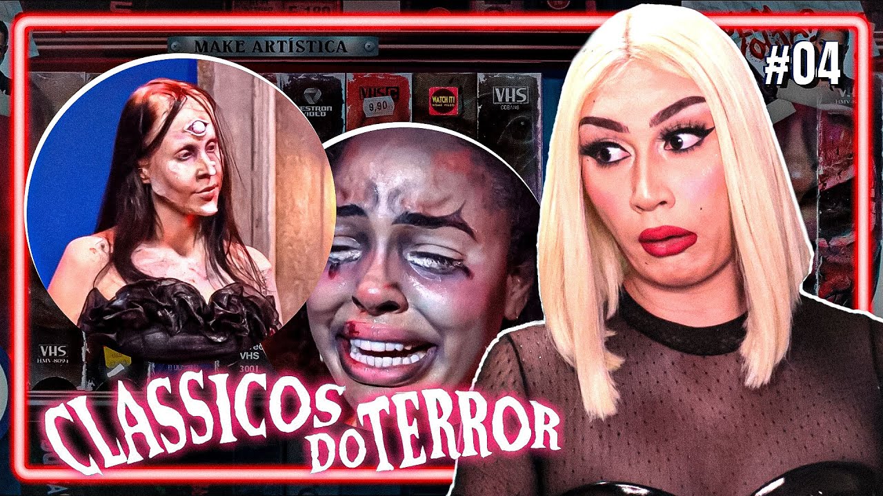 React EP4 Corrida das Blogueiras 6: MAKE ARTÍSTICA - CLÁSSICOS DO TERROR com Huylson Tormen