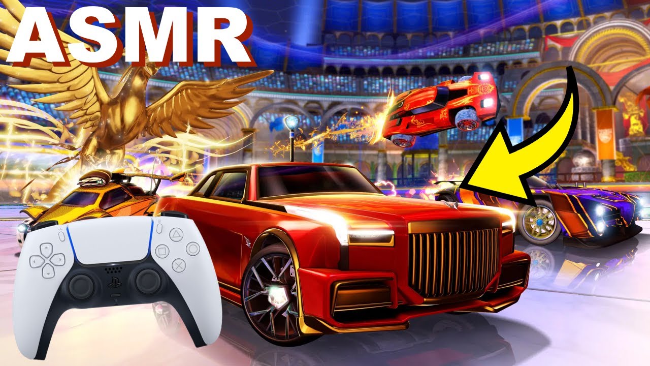 ASMR Gaming - Rocket League, No Talking & Controller Sounds