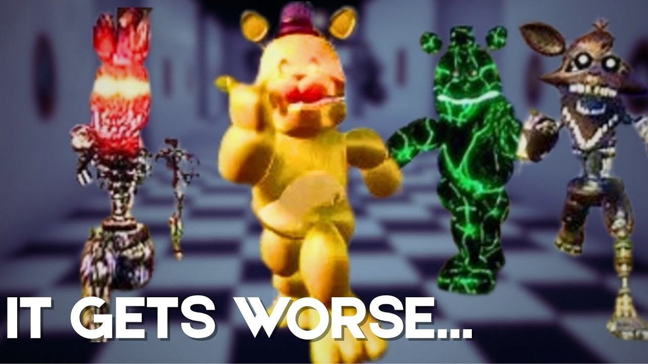 Every Time I Die, a NEW Animatronic Spawns in the FNAF 2 Pizzeria