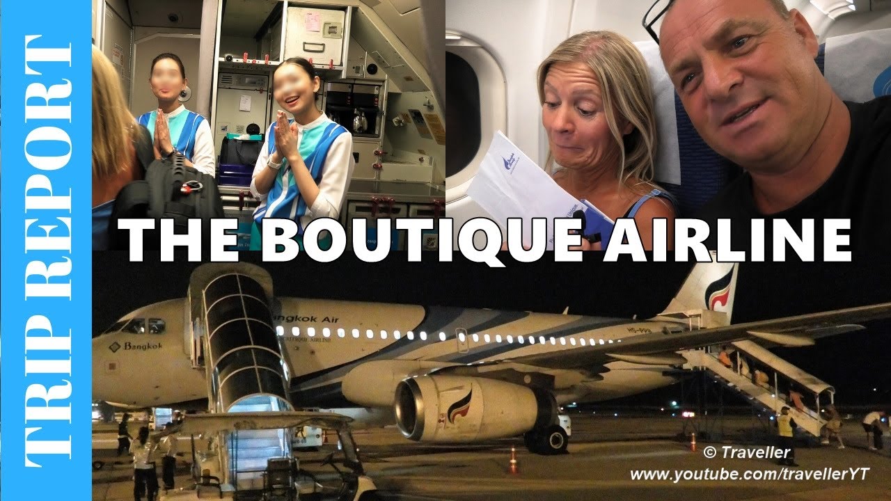 ОТЧЕТ О ПОЕЗДКЕ BANGKOK AIRWAYS — Эконом-класс 🇹🇭 из Самуи в Бангкок Суварнабхуми на Airbus A319