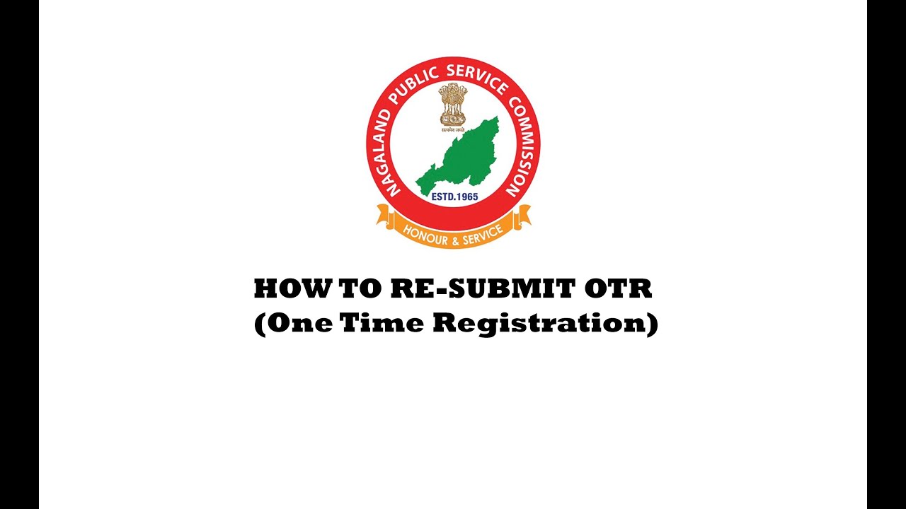 Как повторно подать OTR (однократную регистрацию)?