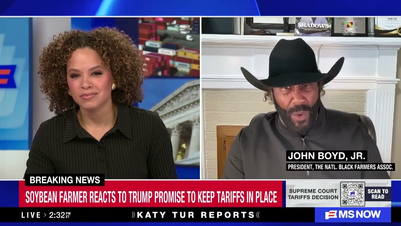 Jon Boyd Jr. celebrates Supreme Court tariff decision