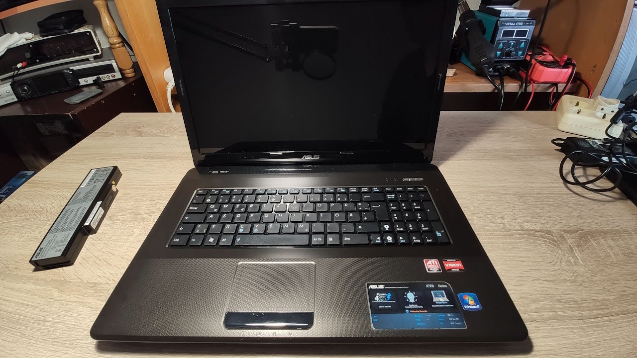 Asus X72D laptop javítás. Vagy valami olyasmi.