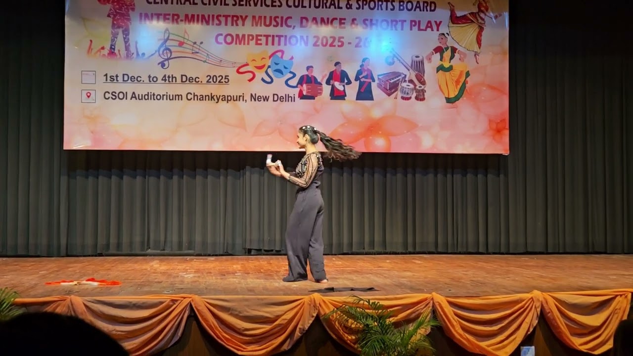 Interministry Western Dance Competition (Solo Category) PYAR KI YE KAHANI SUNO 04.Dec.2025.