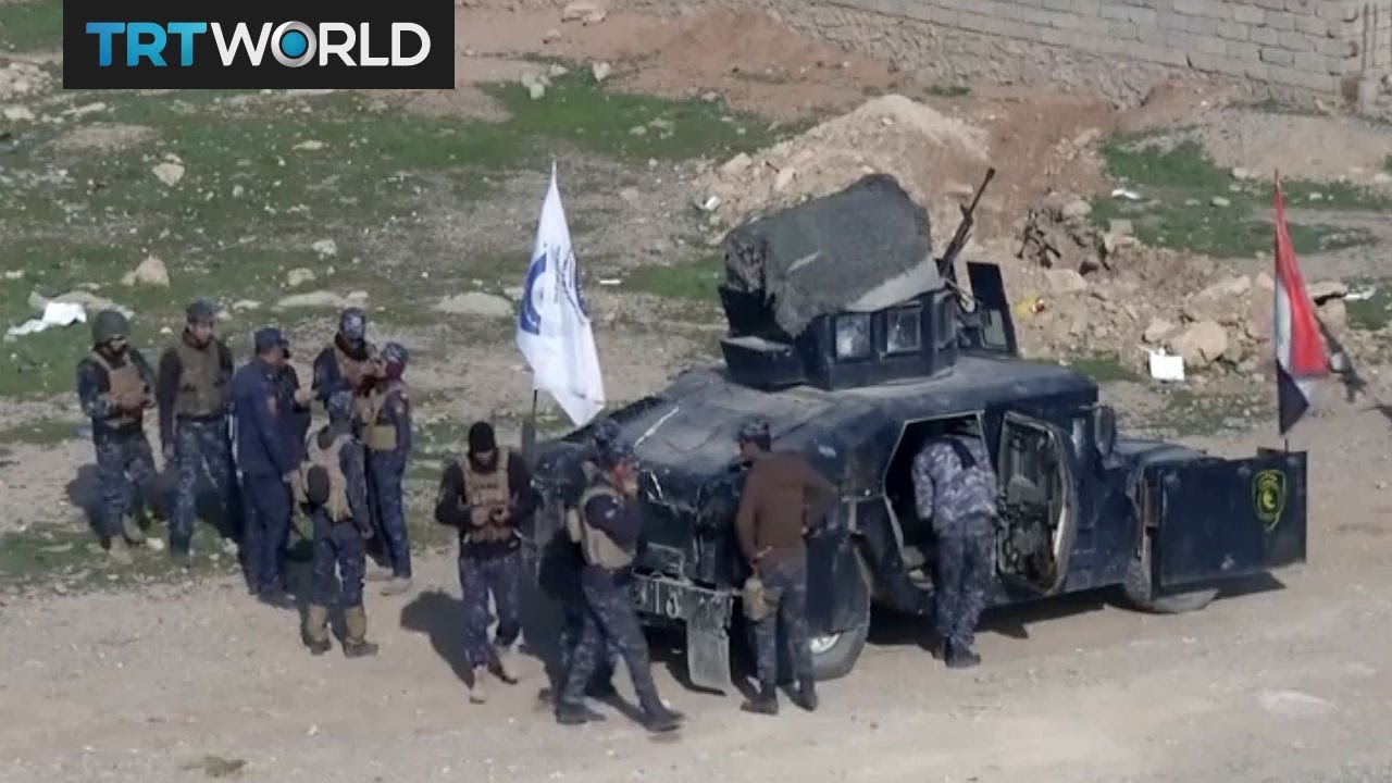 The Fight For Mosul: Iraqi security forces storm city's airport