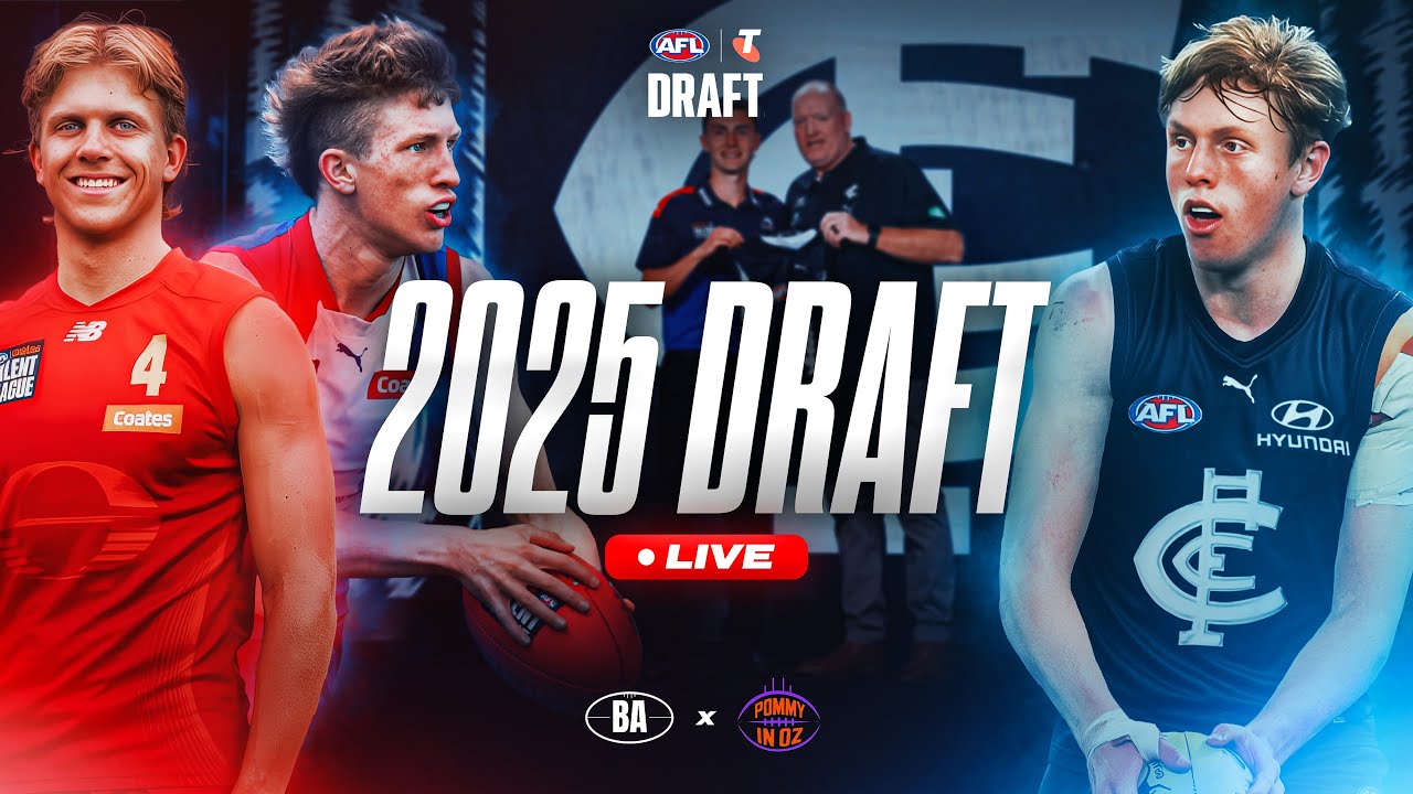 2025 AFL Draft LIVE | Full Night One Coverage