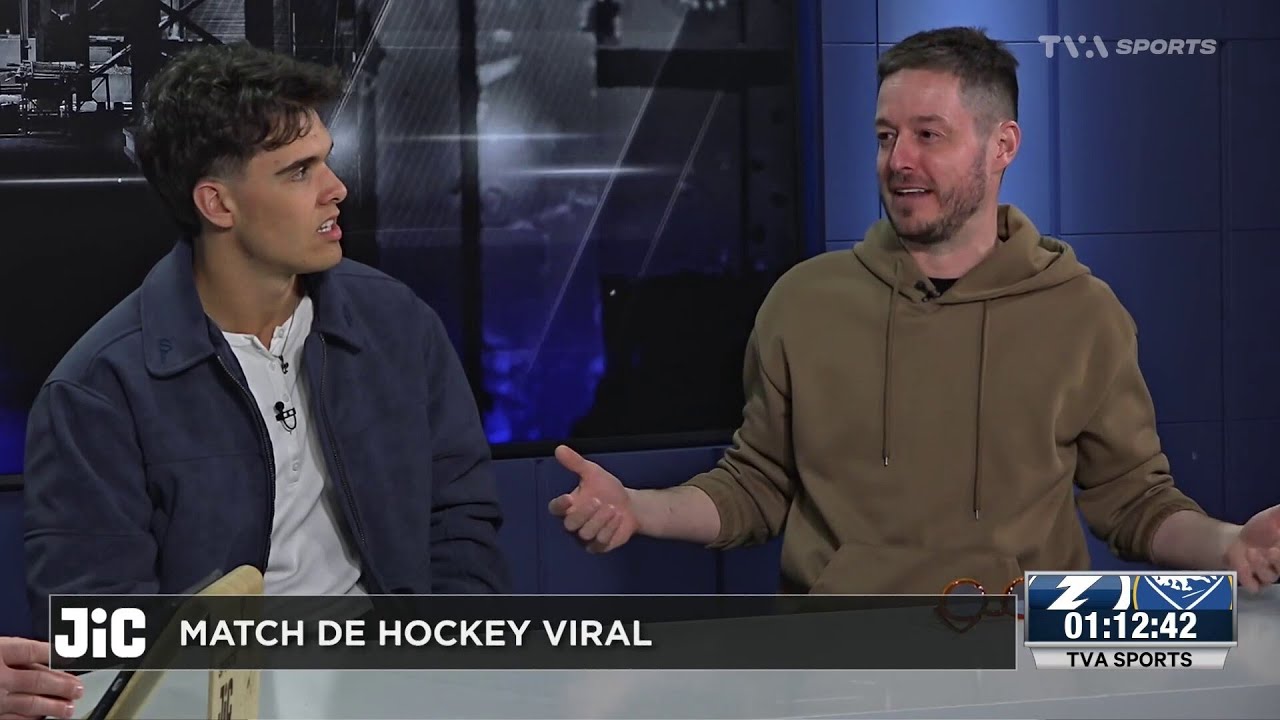 &laquo;JiC&raquo;: un match de hockey viral - entrevue avec Lewis le fou et Olivier Primeau