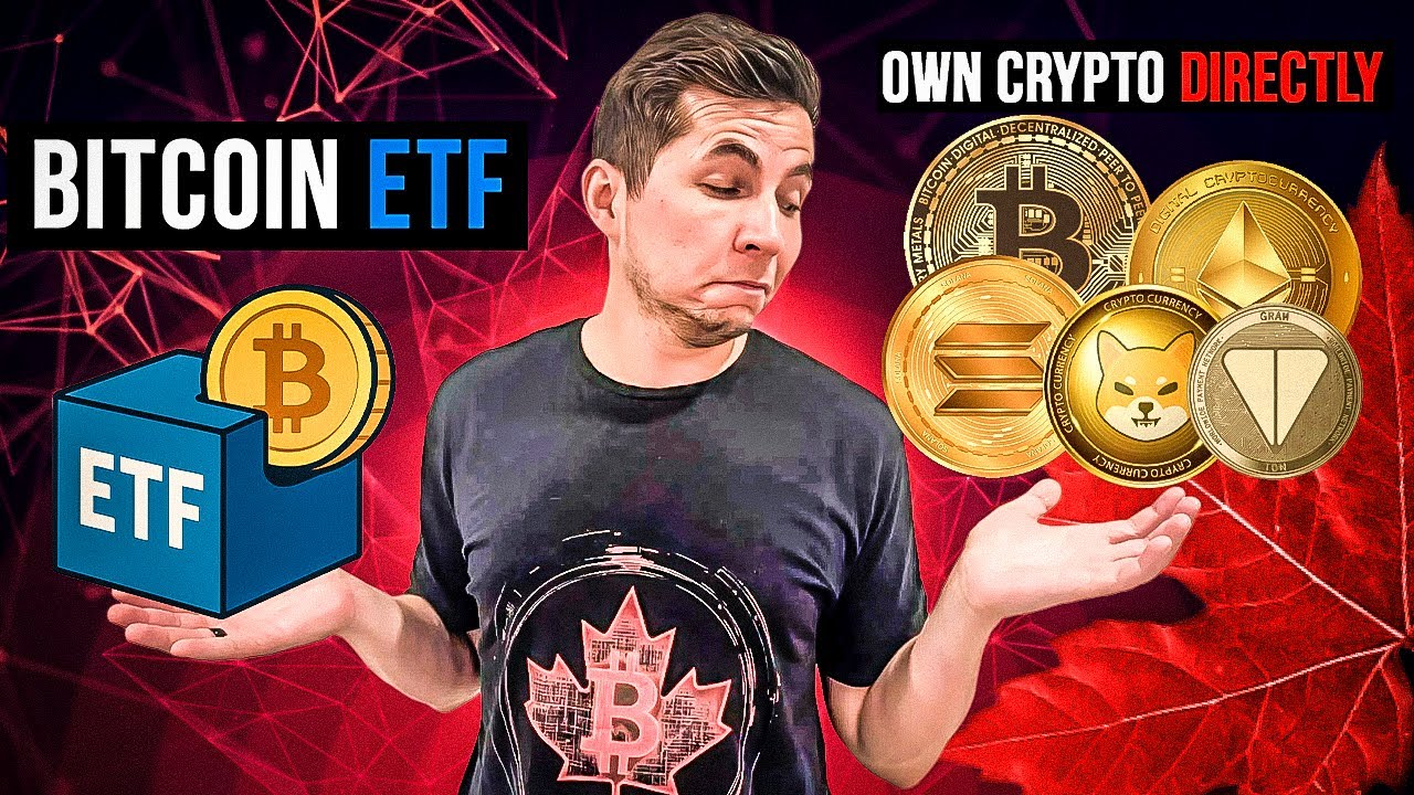 Криптовалютные ETF против прямой криптовалюты в Канаде: что лучше?