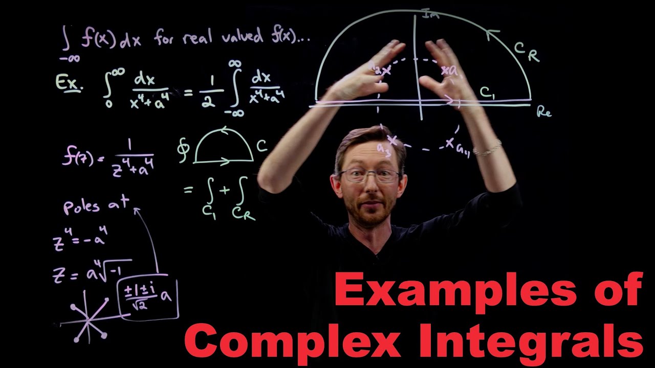 Complex Analysis L12: Examples of Complex Integrals