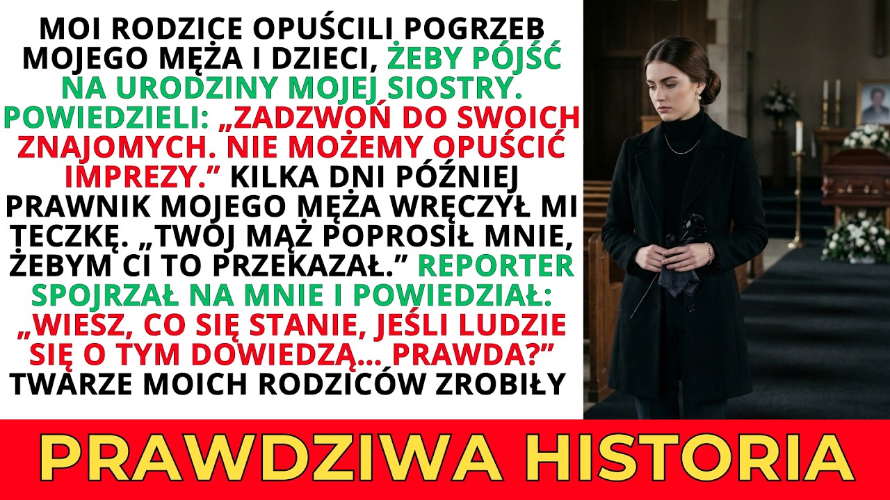 RODZICE NIE PRZYSZLI NA POGRZEB MĘŻA I DZIECI — ALE ODKRYŁAM ICH STRASZNĄ TAJEMNICĘ