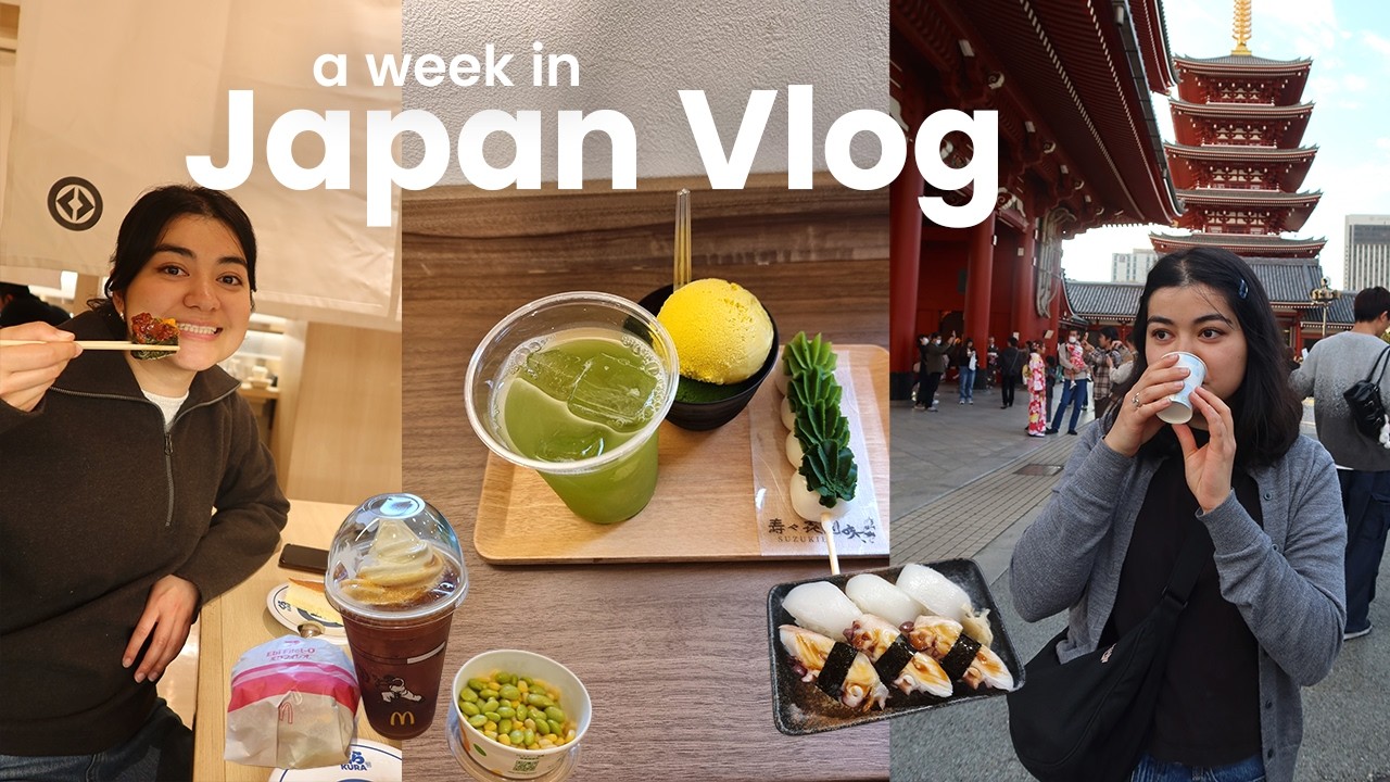 Spending a Week in Japan 🇯🇵 | Tokyo, Food & Exploring