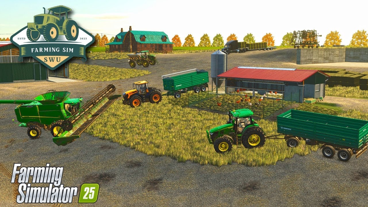 Our First Chickens + A Huge Canola Payday | FS25 | SWU Farms Ep. 18