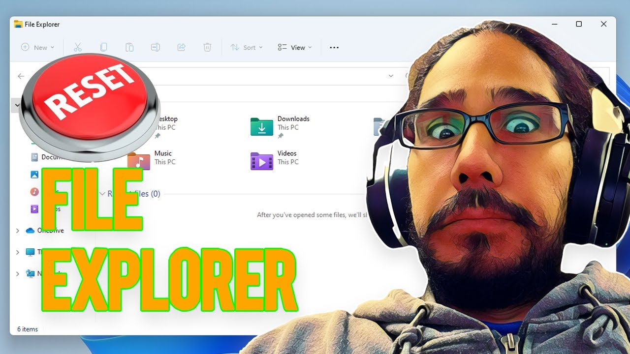 How to RESET File Explorer View in Windows 11!