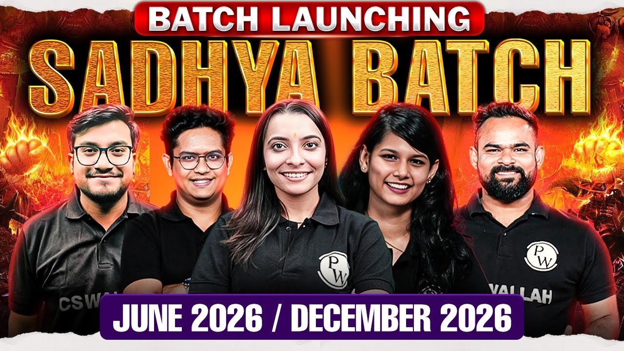 CS Executive June / December 2026 🚀 | Sadhya Batch Is Here