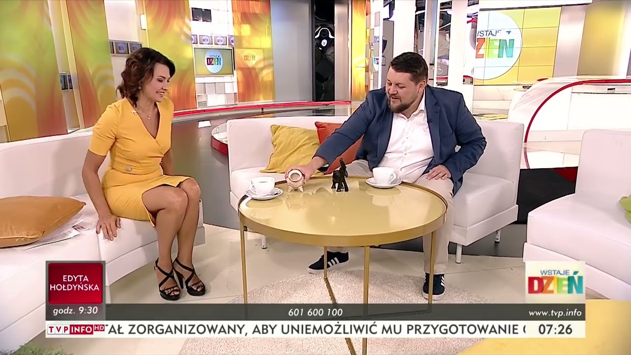 Ania Popek w wysokich szpilkach