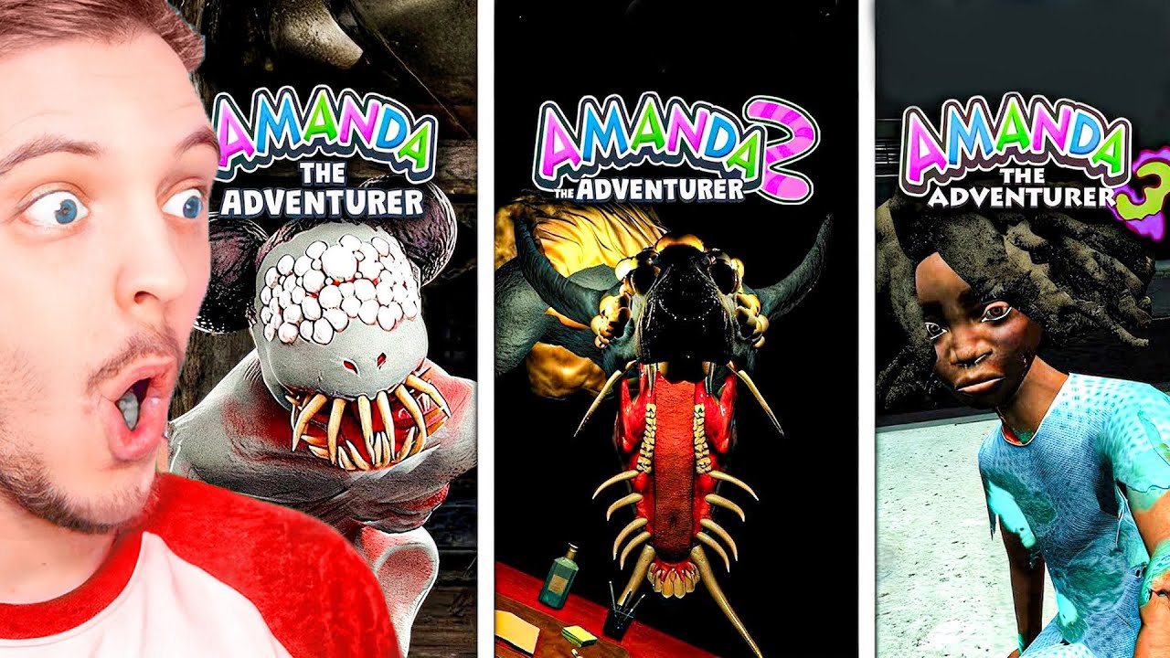 TOUTES LES FINS DE AMANDA THE ADVENTURER ?! ( Chapitre 1 ,2 et 3 )